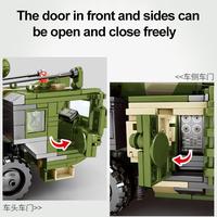 Gambar Diskon Building Blocks Set Sembo Army_Truck Bricks Military Weapons dari Aksara S1 undefined 5 Tokopedia