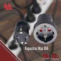Gambar Stop Kontak Kepala Colokan Listrik Inlet Outlet Kuningan 220V - Outlet dari MST TOOLS undefined 5 Tokopedia
