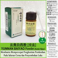 Gambar YUNNAN BAI YAO POWDER [云南白药粉] 4 Gram u.Radang-Infeksi-Luka - BIRU 4gr SSA dari Toko Obat Jian An Tang undefined 3 Tokopedia