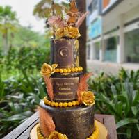 Gambar Latezza Three Tier Cake - 3tier Printing dari Gaby Bella Florist undefined 4 Tokopedia