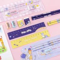 Gambar DY PACK 1 SET ALAT TULIS 5IN1 PENSIL PENGHAPUS SET MOTIF LUCU ESTETIK - BIRU ASTRO dari DY PACK undefined 2 Tokopedia