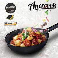 Gambar Wajan Amercook Bio Grit Series PFOA Free Greblon Non-Stick - 20cm dari Ollahomeliving undefined 3 Tokopedia