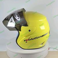 Gambar HELM GM EVOLUTION SE HELM GM EVO SOLID YELLOW PASTEL - yellow pastel, L dari Giozil undefined 2 Tokopedia