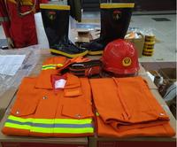 Gambar baju celana pakaian pemadam kebakaran 1 set,fire fighting suit outfit dari virlie.store undefined 2 Tokopedia