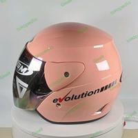 Gambar HELM GM EVOLUTION SE HELM GM EVO SOLID ORANGE PASTEL - orange pastel, L dari Giozil undefined 1 Tokopedia