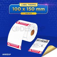 Gambar Label Resi Thermal 100x150mm 1 Line 500 Pcs Gap Perforasi dari Codeshop Indonesia undefined 3 Tokopedia