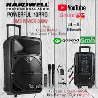 Gambar Hardwell Powerful 10 Pro Speaker Portable 10 Inch Original Resmi dari TOP SELLER OLINE SHOP undefined 1 Tokopedia