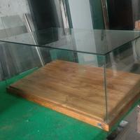 Gambar etalase kue roti frameless kaca 120x50x40 alas kayu dari Tri Murcti Corporation undefined 1 Tokopedia