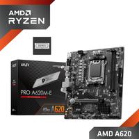 Gambar MSI PRO A620M-E | Motherboard AMD A620 Ryzen AM5 Micro ATX dari AMD Component Official undefined 1 Tokopedia