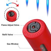 Gambar Windproof single jet cigar lighter - Hitam dari nex1collections undefined 4 Tokopedia