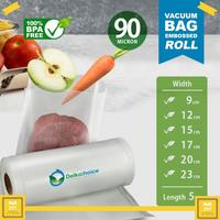 Gambar PLASTIK VACUUM VACUM VAKUM MAKANAN EMBOSSED EMBOS ROLL DELKOCHOICE - EMBOS ROLL, 20CM x 5M dari MJR297 undefined 3 Tokopedia