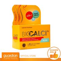 Gambar Biocalci-72 30 tablet (botol) Organic Calcium + Ester-C dan Vitamin D3 dari Guardian Official Store undefined 1 Tokopedia