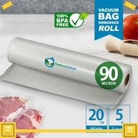 Gambar PLASTIK VACUUM VACUM VAKUM MAKANAN EMBOSSED EMBOS ROLL DELKOCHOICE - EMBOS ROLL, 20CM x 5M dari MJR297 undefined 5 Tokopedia