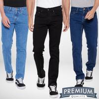 Gambar Celana jeans biru tua panjang pria standar basic reguler Original - CREAM, 29/30 dari Juragan Jeans Bandung undefined 2 Tokopedia