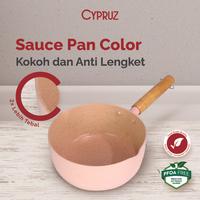 Gambar PANCI CYPRUZ Sauce Pan 18 cm Color Series Cypruz SN-0271 BIRU PASTEL - 18 CM/SN 0271 dari TOKO JAWA ELECTRIK undefined 4 Tokopedia