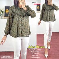 Gambar Adna blouse atasan wanita modis baju hangout kekinian bahan ceruty15/5 dari Nalla Fashion undefined 3 Tokopedia