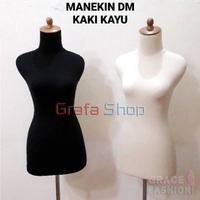 Gambar Manekin Set Wanita Patung Baju Cewek Tiang Kaki Kayu - Manekin Saja dari Grafa undefined 2 Tokopedia