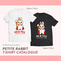 Gambar Petite Rabbit - Snow King Rabbit T-Shirt - Putih, S dari Petite Rabbit Studio undefined 5 Tokopedia