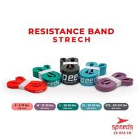 Gambar SPEEDS lx 024-18 TALI KARET YOGA FITNES FILATES LOOPBAND RESISTANCE BA - wFI UNGU 32CM dari padarshop undefined 1 Tokopedia