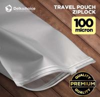 Gambar Travel Pouch Organizer Ziplock Matte Premium 100mic 25x33 dari Master Packaging undefined 4 Tokopedia