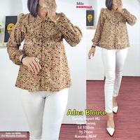 Gambar Adna blouse atasan wanita modis baju hangout kekinian bahan ceruty15/5 dari Nalla Fashion undefined 4 Tokopedia