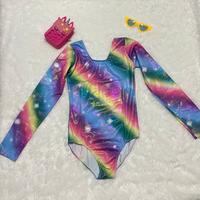 Gambar Baju Leotard Gymnastic Senam Anak Perempuan 10 11 12 13 14 tahun - 003, 13-14y dari Cipcipers undefined 4 Tokopedia