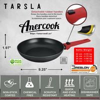 Gambar Tarsla Amercook Fry Pan AC0108901 Infito Series Greblon C2 Non-Stick with Dots Induction Aluminium Kitchenware - 26 dari TARSLA OFFICIAL undefined 4 Tokopedia