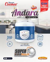 Gambar COSMOS CRJ-8229-BSS MagicCom / Rice Cooker Stainless Steel - Blue Saphire dari Toko Lembayung Online undefined 1 Tokopedia