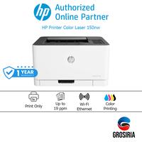 Gambar HP Printer Color Laser 150NW / Wireless / Ethernet [4ZB95A] dari AMTEG - HP AUTHORIZED undefined 1 Tokopedia