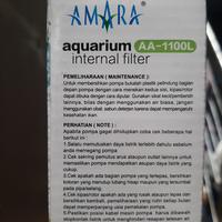 Gambar Amara Internal Filter AA1100L Aquascape Aquarium AA 1100 L dari Mami Londri undefined 5 Tokopedia