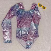 Gambar Baju Leotard Gymnastic Senam Anak Perempuan 10 11 12 13 14 tahun - 003, 13-14y dari Cipcipers undefined 2 Tokopedia