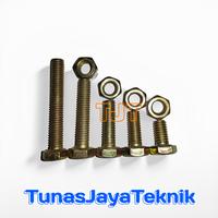 Gambar Baut mur kuning M6 - m6x20 dari TunasJayaTeknik undefined 4 Tokopedia