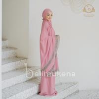 Gambar Mukena Dewasa Jumbo 3in1 Uragiri Airflow - Hitam dari yumnaa. undefined 5 Tokopedia