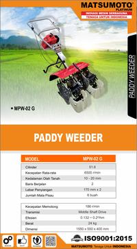 Gambar Paddy Weeder - MPW02G dari Makmur Jaya Diesel Indonesia undefined 1 Tokopedia