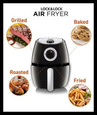 Gambar LocknLock Air Fryer EJF131BLU Blue Series | Lock and Lock New EJF131 dari Rawabelong Jaya undefined 3 Tokopedia