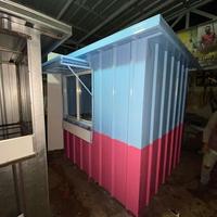 Gambar booth container/gerobak kontainer/warung kontainer - 1,8m x 1,2m dari Dzuhaerbooth_25 undefined 4 Tokopedia