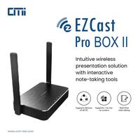 Gambar EZCast Pro Box II B10 Wireless Presenter Nirkabel | Real-time untuk 1 ke Banyak Layar Terpisah dari CMI Digital Store undefined 1 Tokopedia