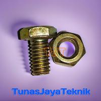 Gambar Baut mur kuning M6 - m6x20 dari TunasJayaTeknik undefined 2 Tokopedia
