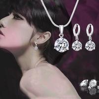 Gambar Anting Kalung Set/Kalung Berlian/Perhiasan Aksesoris Wanita - Drip dari Toko Hanako-01 undefined 3 Tokopedia