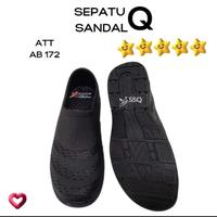 Gambar Sepatu Karet Pria Slip on Anti Air ( Hitam 39-43 ) - Hitam, 39 dari Uye Seven undefined 3 Tokopedia
