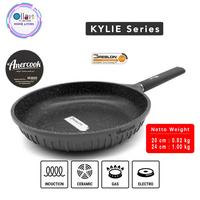 Gambar Amercook Wajan Masak Anti Lengket Kylie Series Black PFOA Free - 24CM dari Ollahomeliving undefined 1 Tokopedia