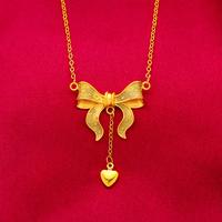 Gambar Saudi Emas Asli Kalung Wanita Pernikahan Perhiasan Hadiah Premium Kalu - bow dari Toko Hanako-01 undefined 4 Tokopedia