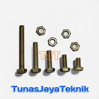 Gambar Baut mur kuning M6 - m6x20 dari TunasJayaTeknik undefined 1 Tokopedia