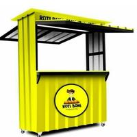 Gambar booth container/gerobak kontainer/warung kontainer - 1,8m x 1,2m dari Dzuhaerbooth_25 undefined 2 Tokopedia