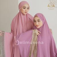Gambar Mukena Dewasa Jumbo 3in1 Uragiri Airflow - Hitam dari yumnaa. undefined 1 Tokopedia