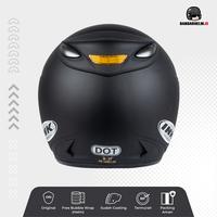 Gambar Helm Half Face INK Centro Black Doff - M dari BANDARHELM undefined 5 Tokopedia