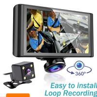 Gambar Car Dvr 1080P Full Hd 360 Degree Panoramic Dash Cam Vehi dari bangkitofficiall undefined 3 Tokopedia