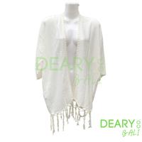Gambar CARDIGAN WANITA POLOS RAJUT BAHAN RAYON KRINGKEL - Hitam, Pendek dari DEARY CO. BALI undefined 1 Tokopedia
