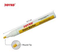 Gambar SPIDOL PUTIH JOYKO WHITE PERMANENT PAINT MARKER PERMANEN PER PCS dari firstmed.id undefined 2 Tokopedia