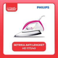 Gambar PHILIPS HD 1173/40 PINK DRY IRON SETRIKA ANTI LENGKET - Hijau dari CANDI ELEKTRONIK SUKOHARJO undefined 1 Tokopedia